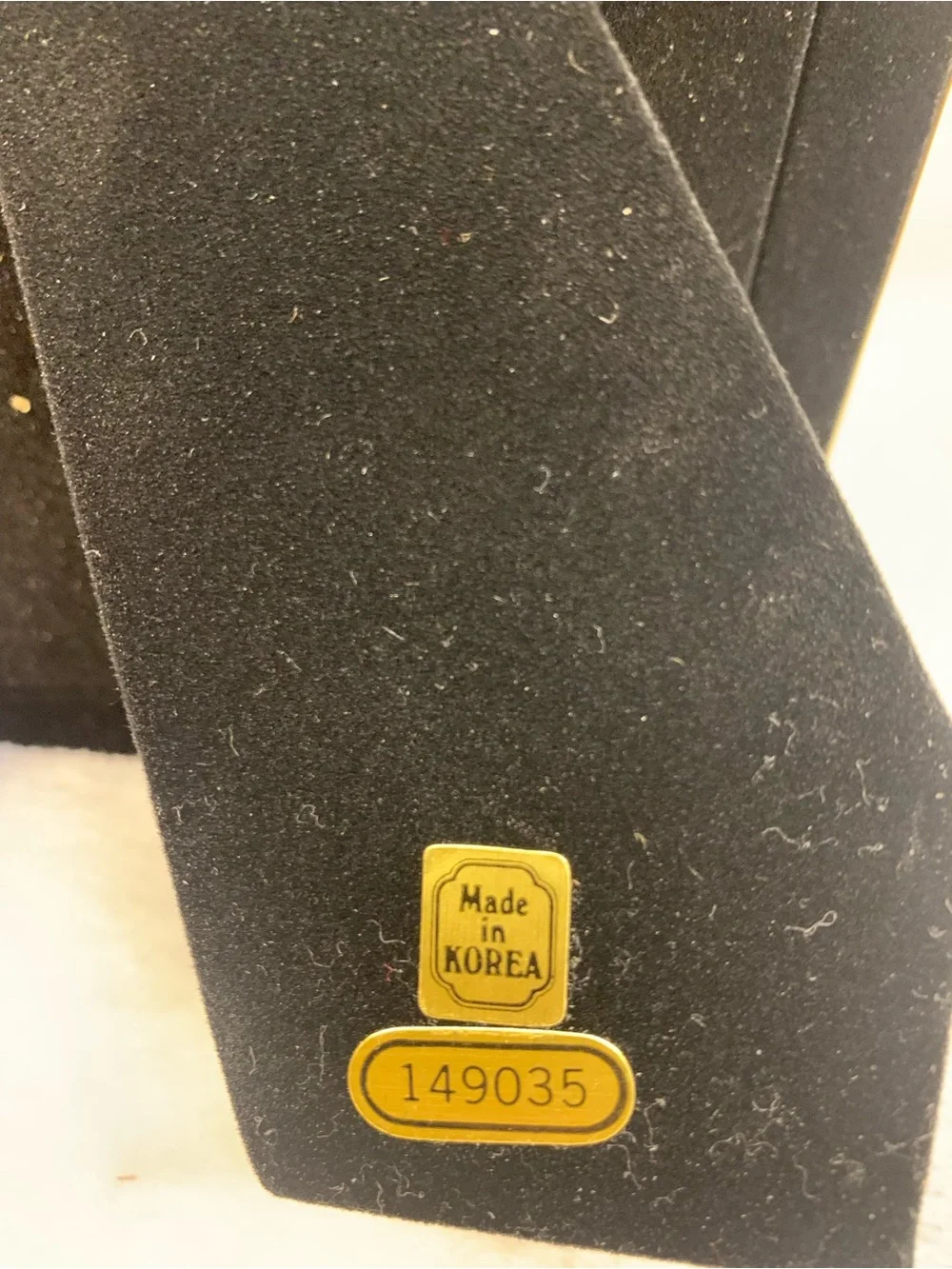 Boson Solid Brass 3.5x5 Gold Polished Frame Tarnished Resistant Never Used w Box